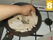 La cottura dei petti di pollo