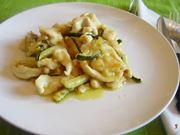 straccetti di petto di pollo alle zucchine