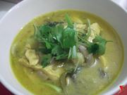 zuppa di pollo thailandese
