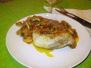 pollo con funghi