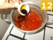 La cottura della salsa