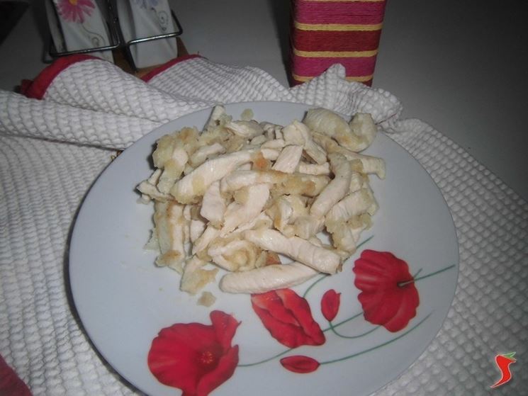 Straccetti di pollo al limone