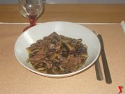 Spezzatino vitello con funghi