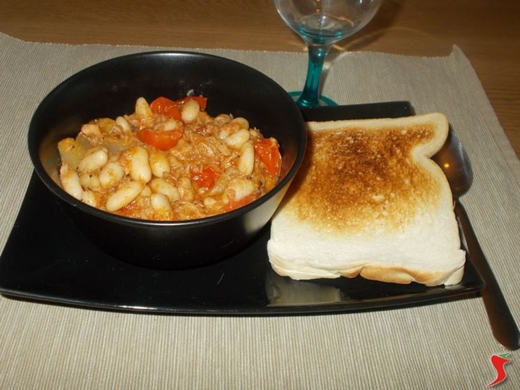 Fagioli e tonno