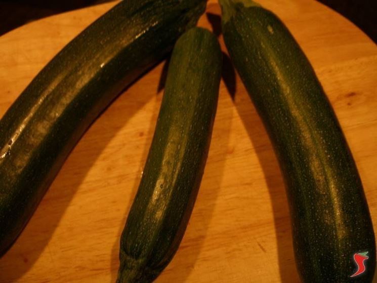 zucchine per la frittata al forno