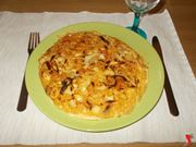 Frittata con cipolle e patate