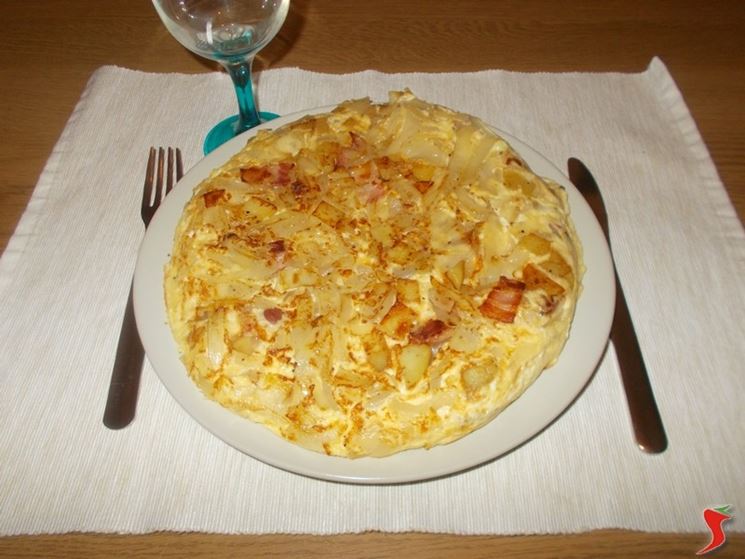 frittata patate e cipolle