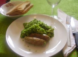 broccoli e salsiccia