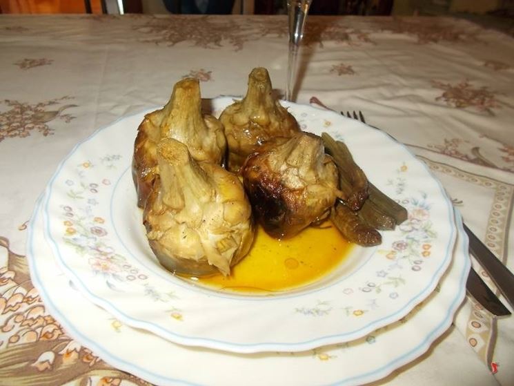 I carciofi alla romana