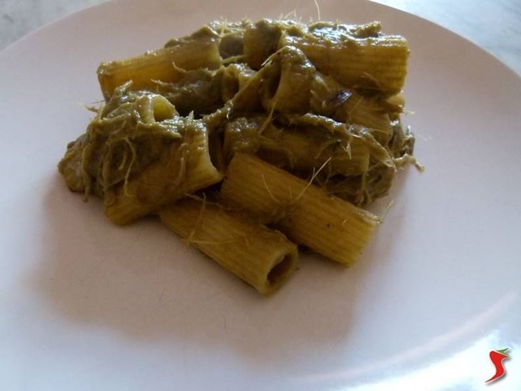 pasta con carciofi