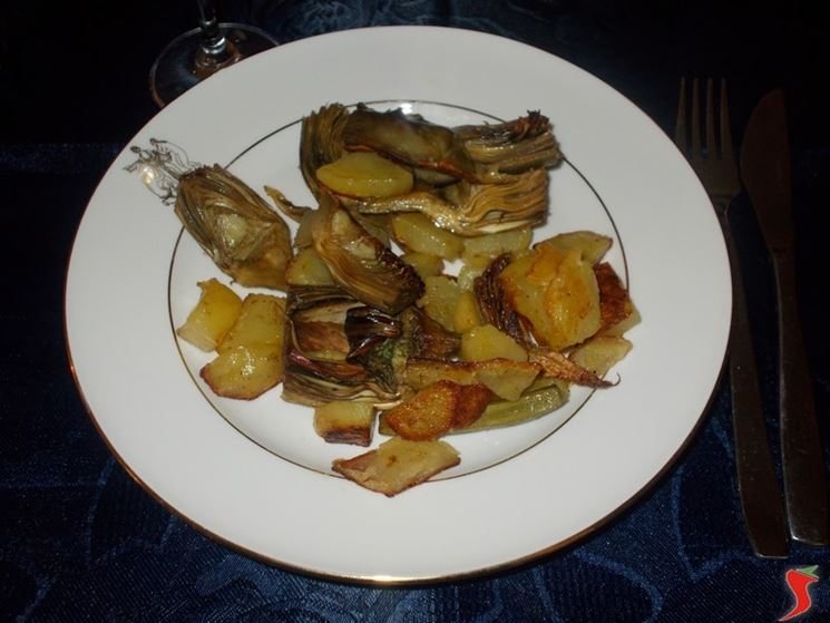 I carciofi con le patate