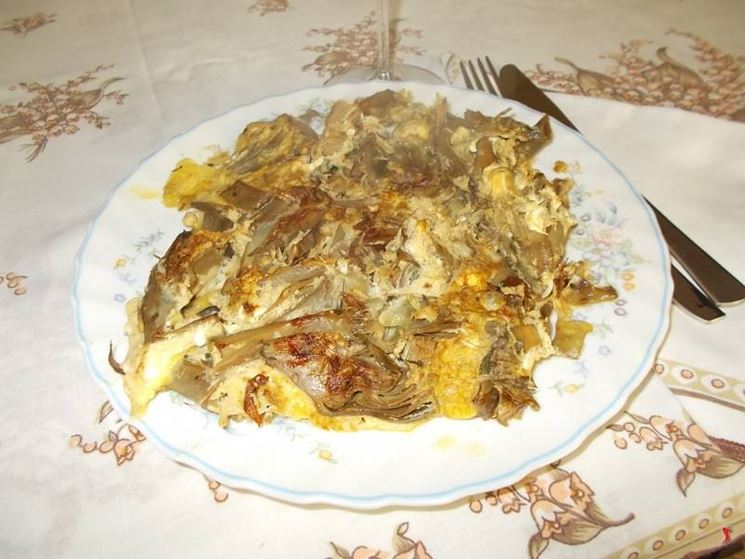 La frittata con i carciofi