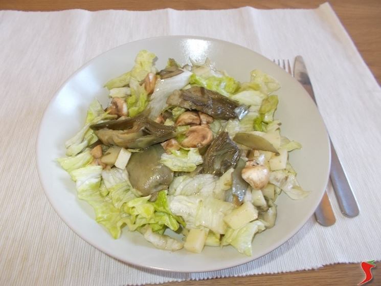 L'insalata di carciofi