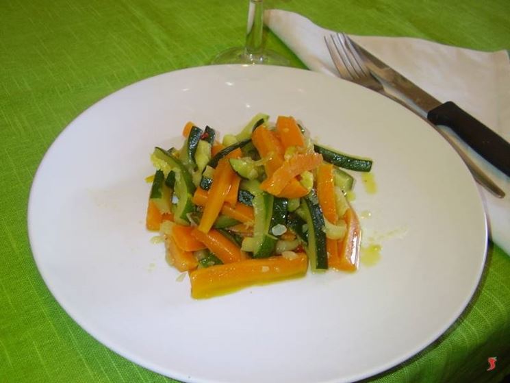 carote e zucchine
