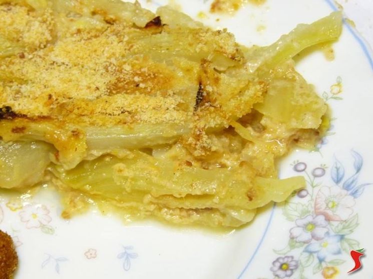 finocchi al latte gratinati