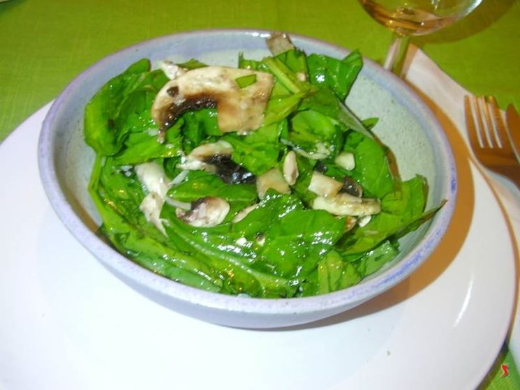 insalata di spinaci