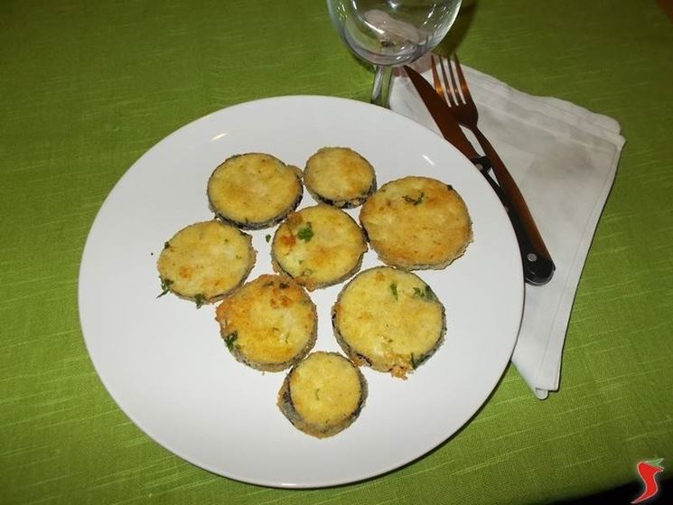 Le melanzane impanate