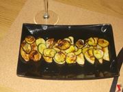 Le patate con le zucchine al forno