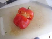 tagliare i peperoni