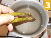 Lavorate gli asparagi