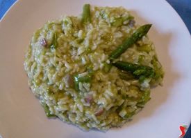 asparagi risotto