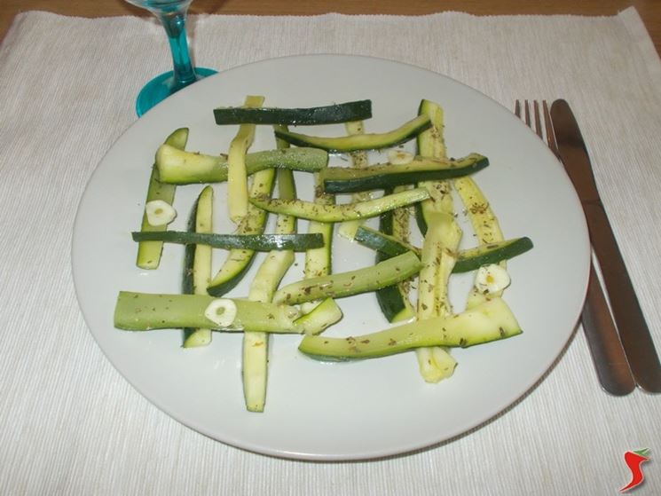 Zucchine al vapore