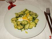 Zucchine con uova