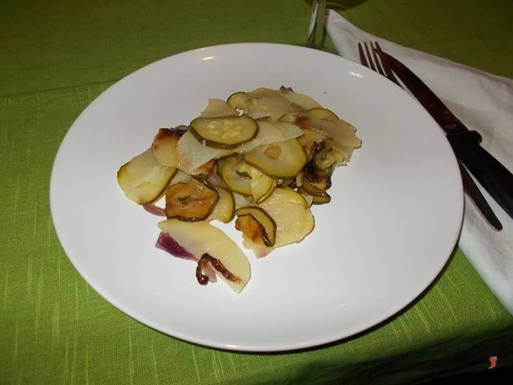 Le zucchine e patate