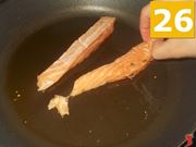 Preparazione del salmone