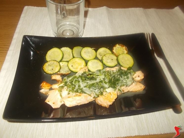 Zucchine al salmone