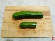 taglio delle zucchine