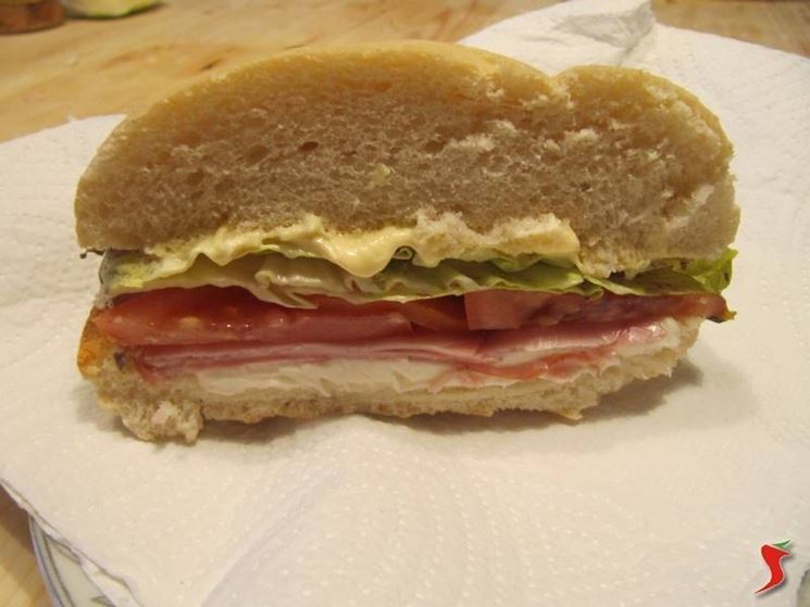 Panini con mozzarella