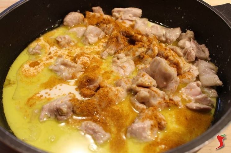 Ricetta pollo al curry